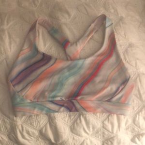 athleta bra • beautiful marble!